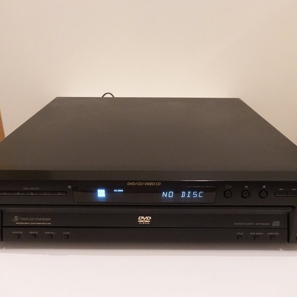 Sony DVP-NC600 5-Disc CD/DVD Carousel Changer DTS Sound Clean No Remote - Picture 6 of 9